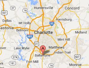Map of Ballantyne NC