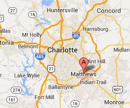 Matthews, NC - Near Charlotte - Zip Codes 28104, 28105, 28106